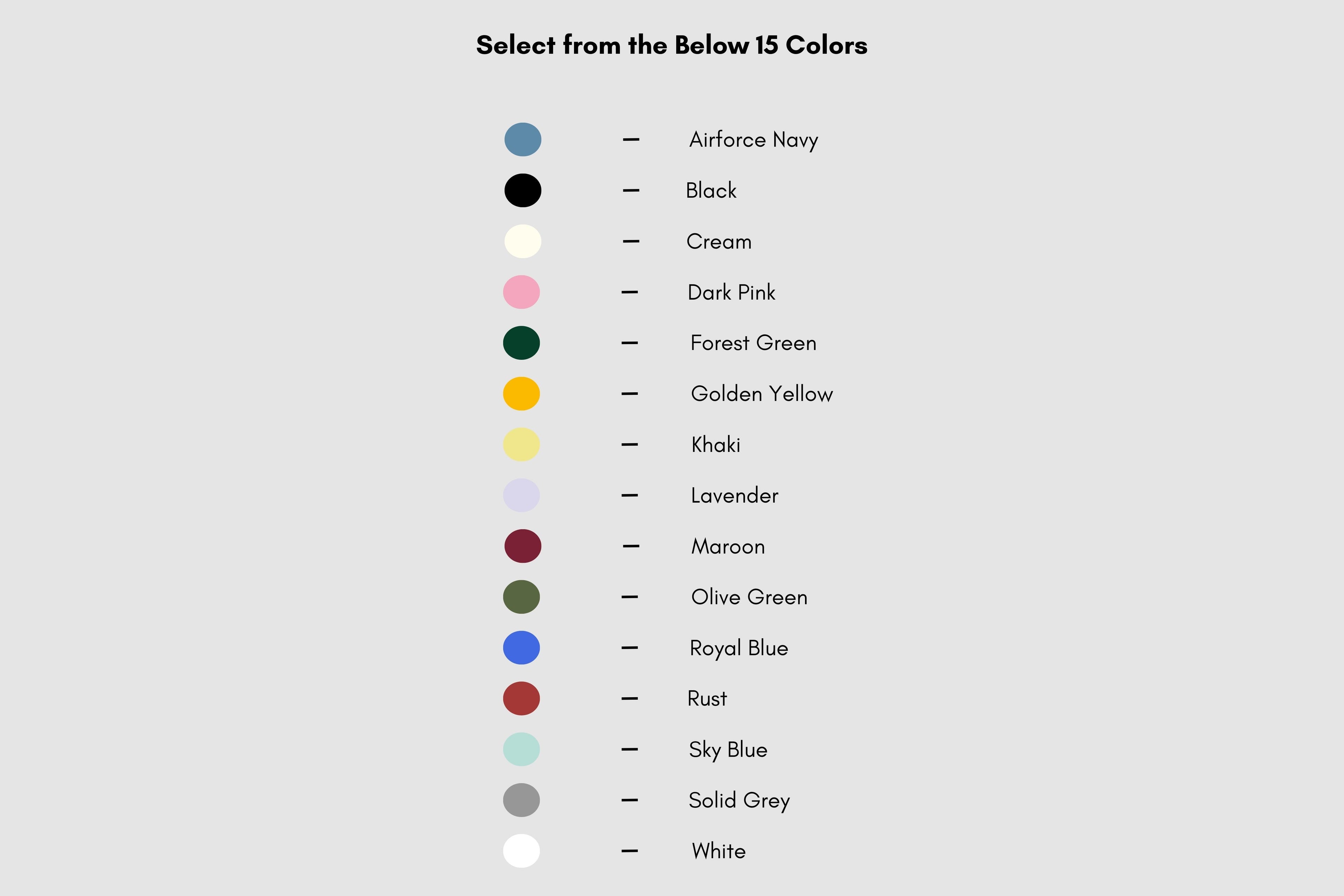 Pick Any 4 T- Shirt Combo